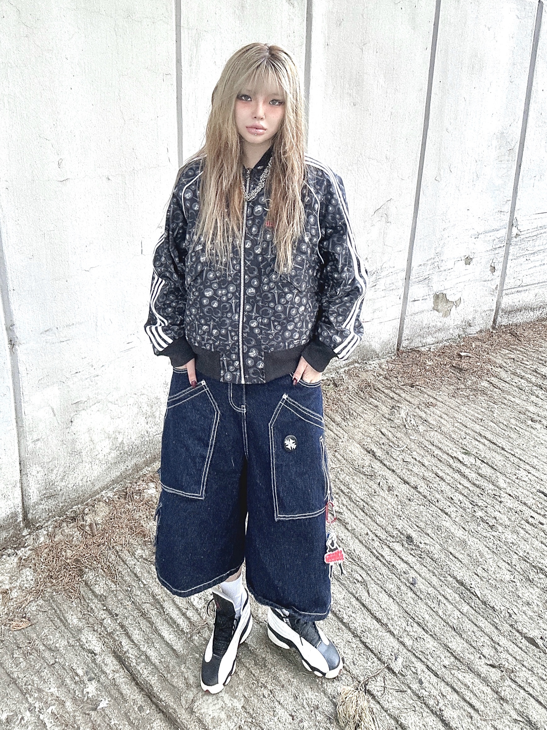 Adidas x Thug Club Superstar Jacket Black White - KR Sizing, Hysteric Glamour Vixen Girl Key Holder Multi 착용 스타일