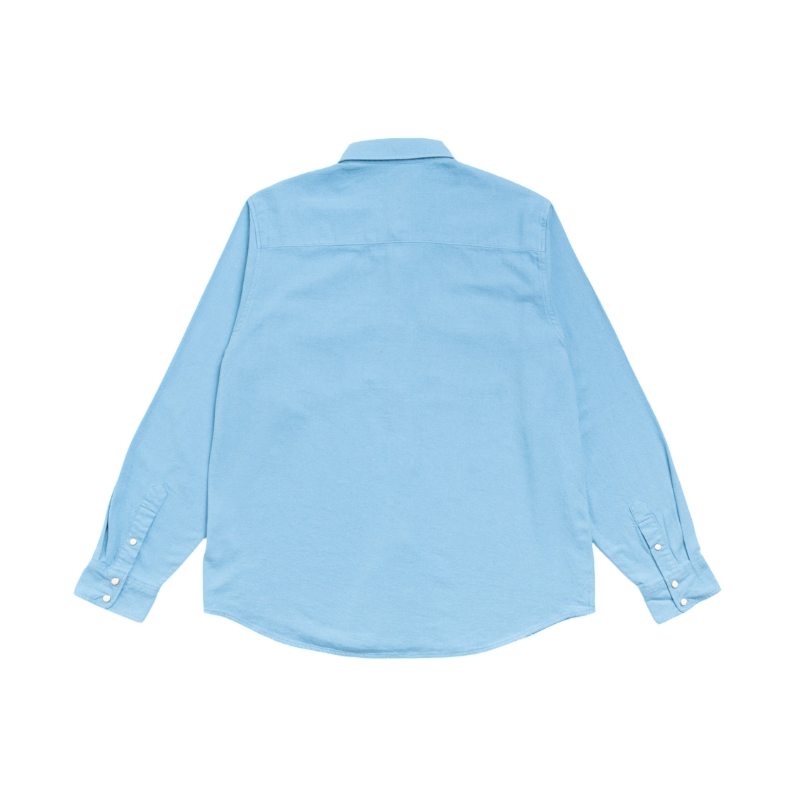 스투시 코튼 실크 웨스턴 셔츠 블루(Stussy Cotton Silk Western Shirt Blue) - 2