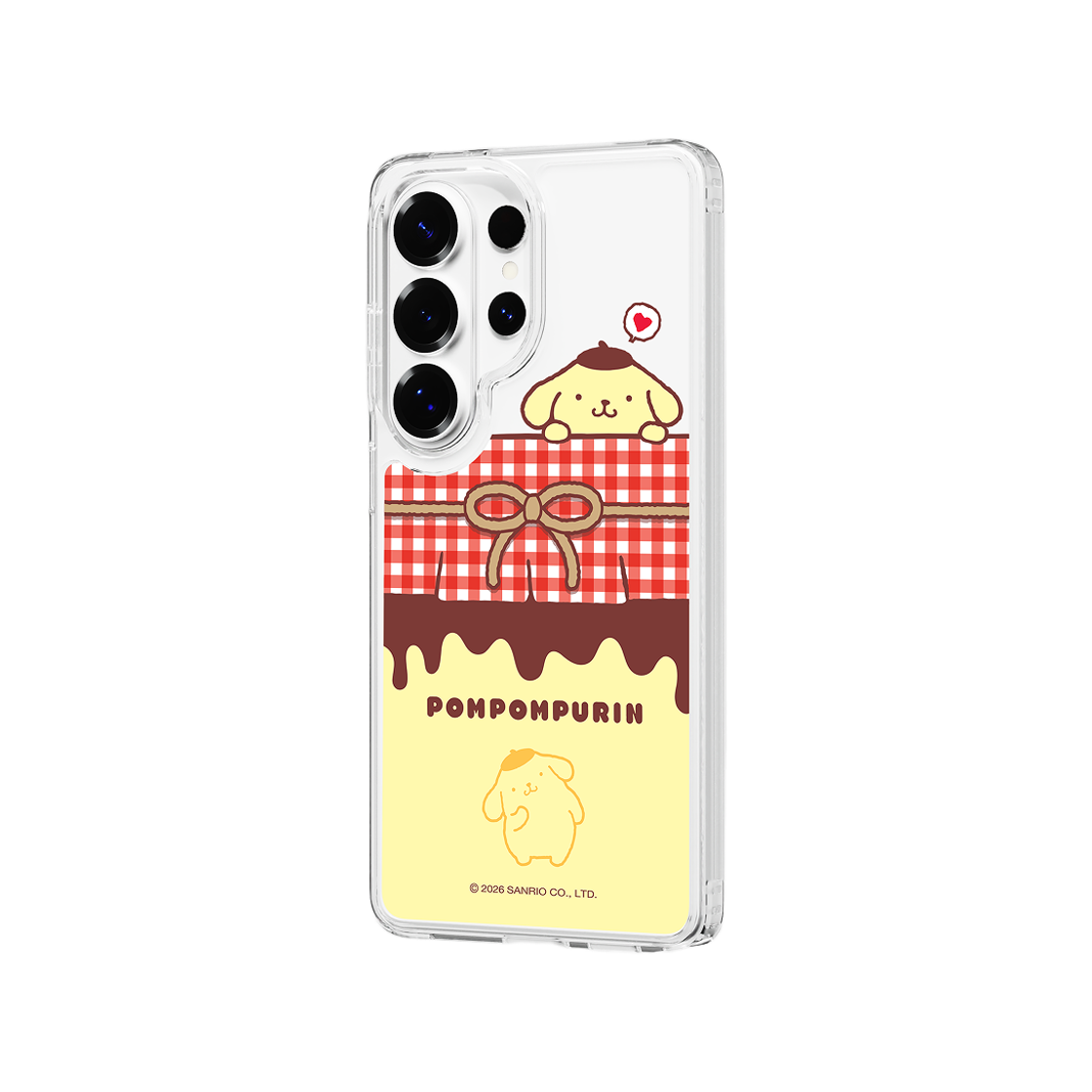 폼폼푸린 푸딩팩 클리어 마그넷 케이스 for Galaxy S26 Series(POMPOMPURIN Pudding pack Clear Magnet Case for Galaxy S26 Series) - 4
