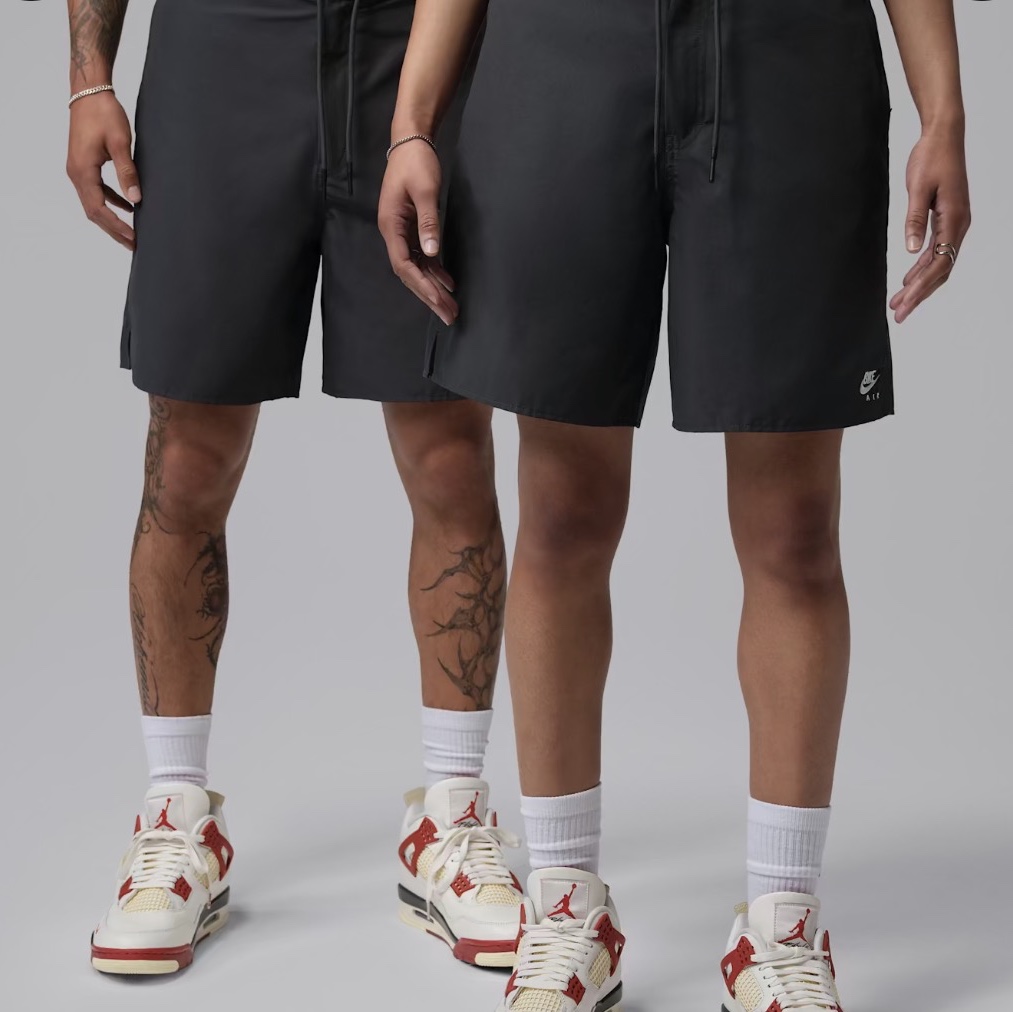 Jordan x Nigel Sylvester Bike Shorts Anthracite (IQ8152-060) 착용 스타일