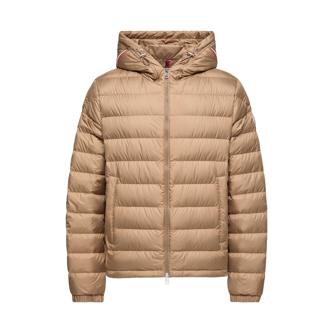 L1-091-1A00006-597X2-236 Moncler Vermeille Hooded Short Down Jacket Beige - 26SS