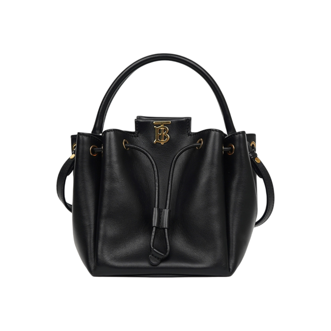 버버리 모티브 버킷백 블랙 80285411(Burberry Motif Bucket Bag Black 80285411) - 1