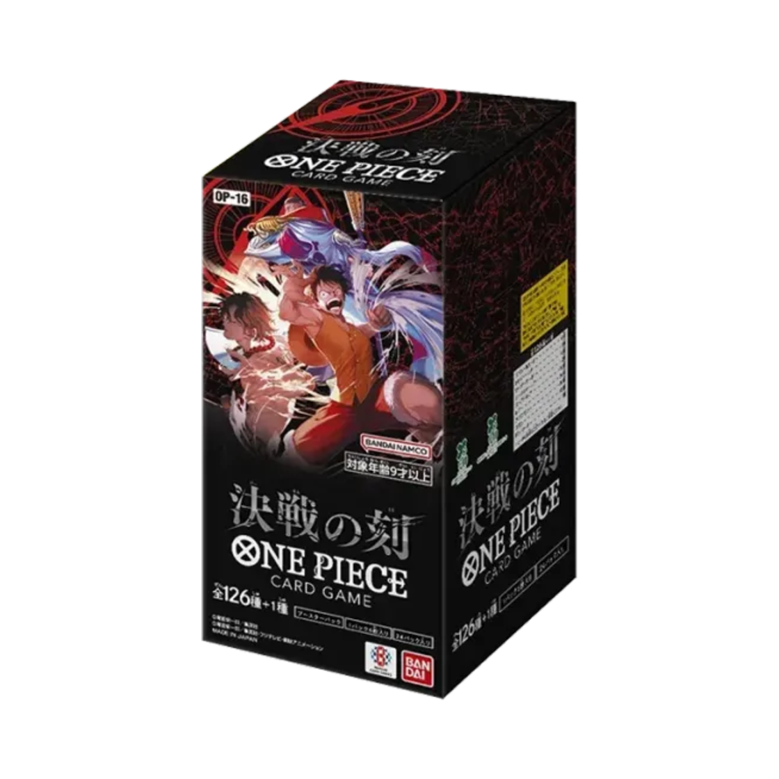 원피스 TCG OP-16 부스터팩 결전의 시간 박스 (24개/일어판)(One Piece TCG OP-16 Booster Pack The Time of Battle Box (Pack of 24/Japanese Ver.))