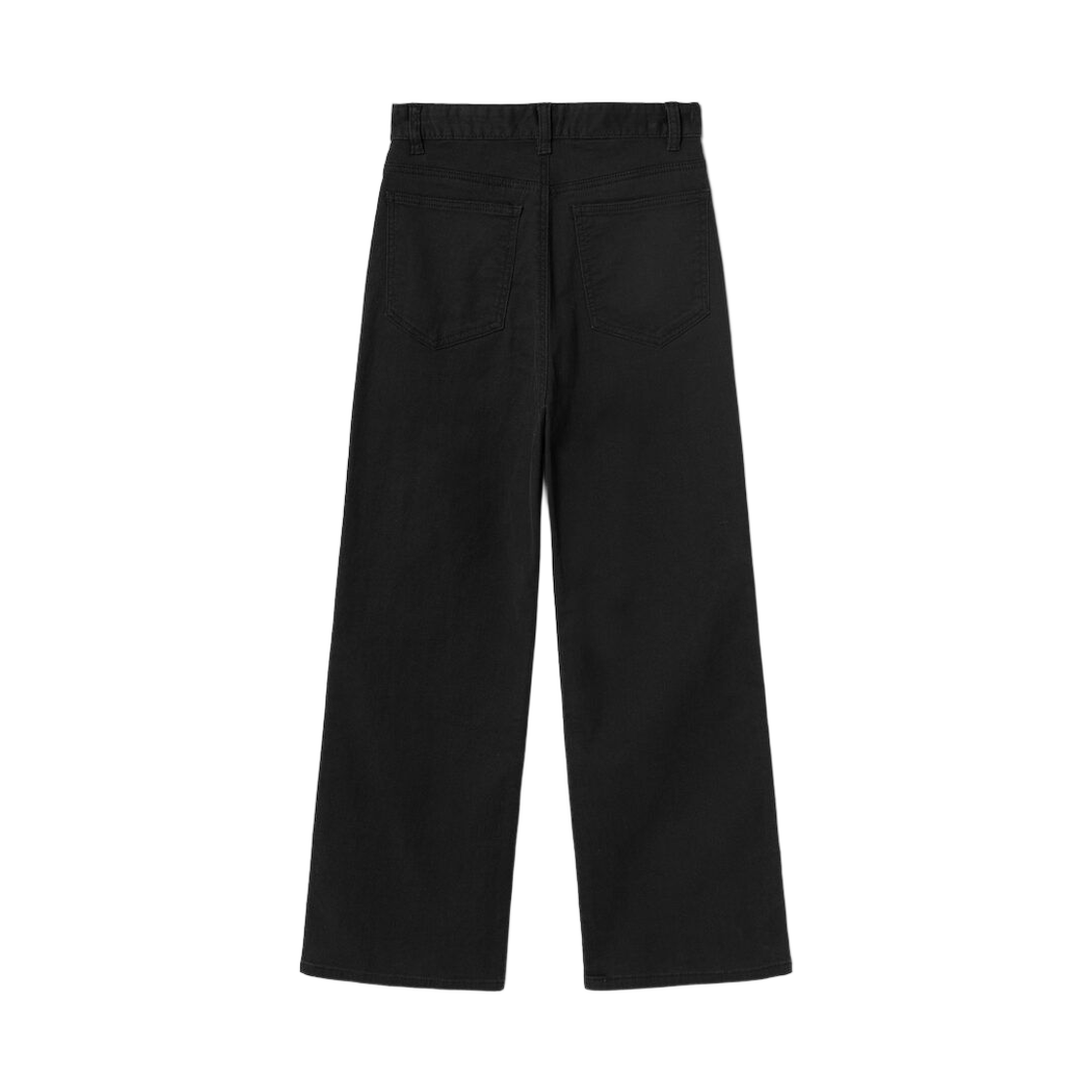 (W) 에잇세컨즈 피치플리스 스트레이트 팬츠 블랙((W) 8seconds Peach Fleece Straight Pants Black) - 2