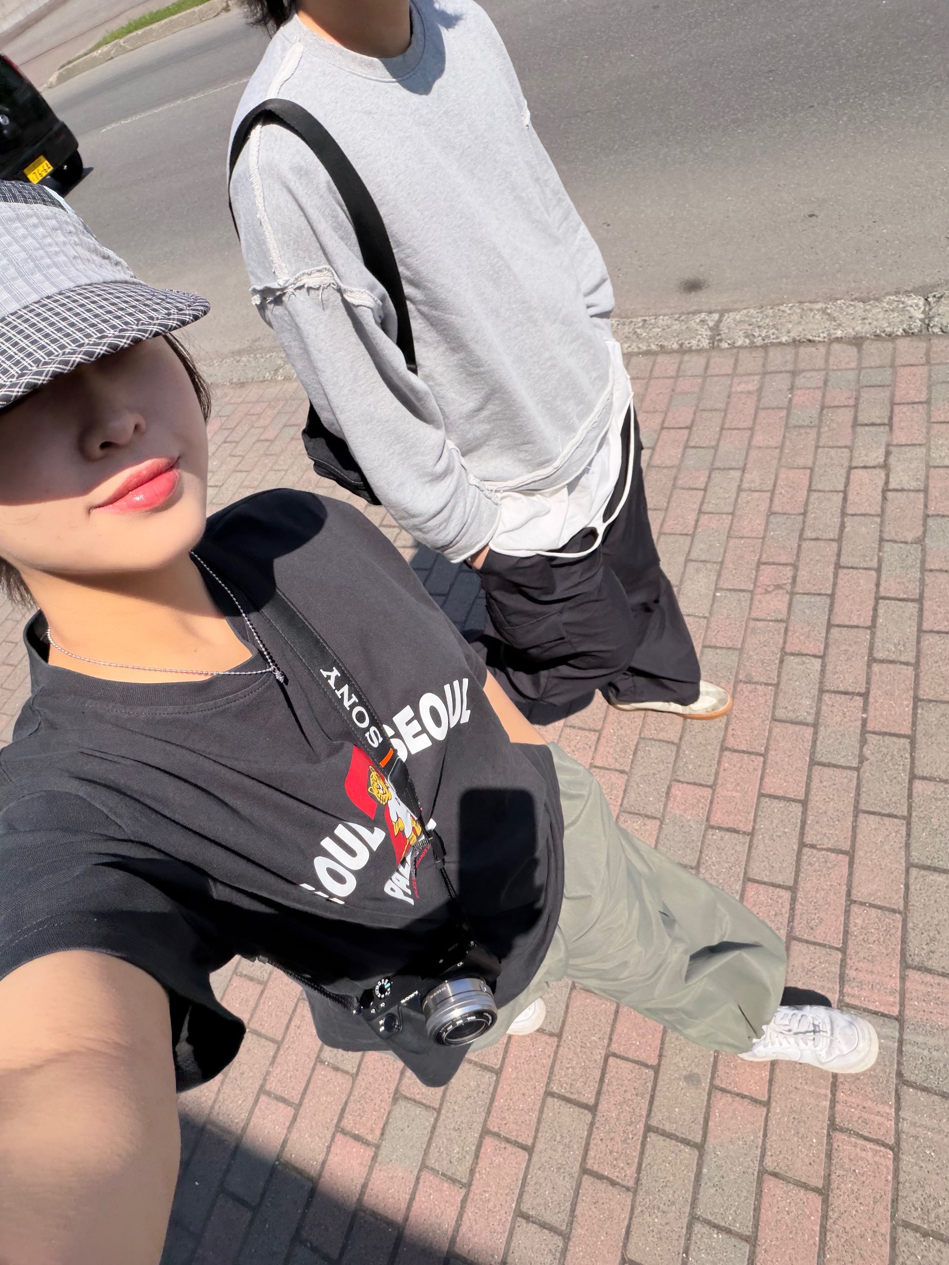Palace Seoul 2 Seoul T-Shirt Black - 25SS 착용 스타일