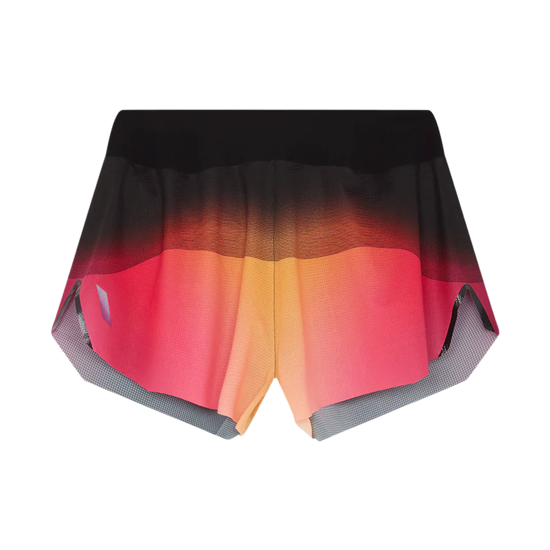 소어 러닝 ADV 레이스 쇼츠 블랙 레인보우(Soar Running ADV Race Shorts Black Rainbow)