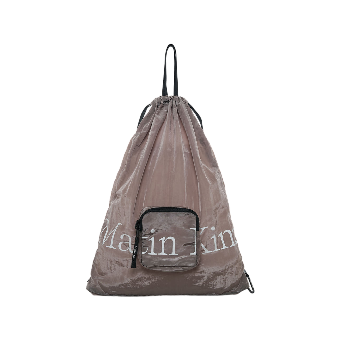 MK2634BG016MGY Matin Kim Packable String Bag In Grey