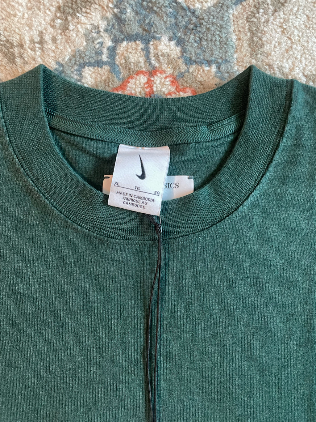 Nike Wool Classics T-Shirt Pro Green - Asia 착용 스타일 - 2