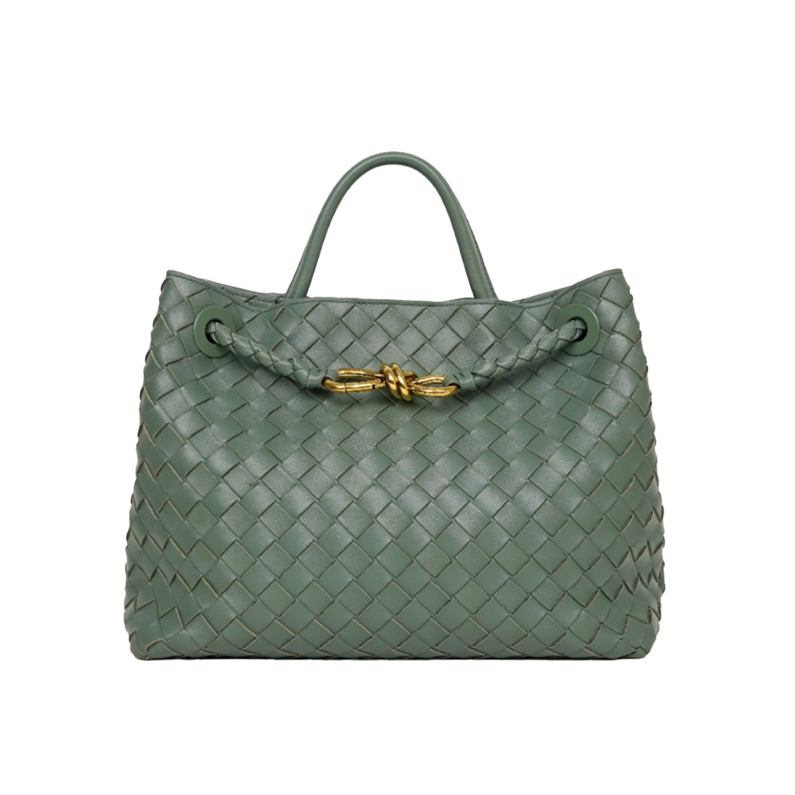 ITBFAQLSPMR9 Bottega Veneta Intrecciato Andiamo Medium Tote Bag 766016