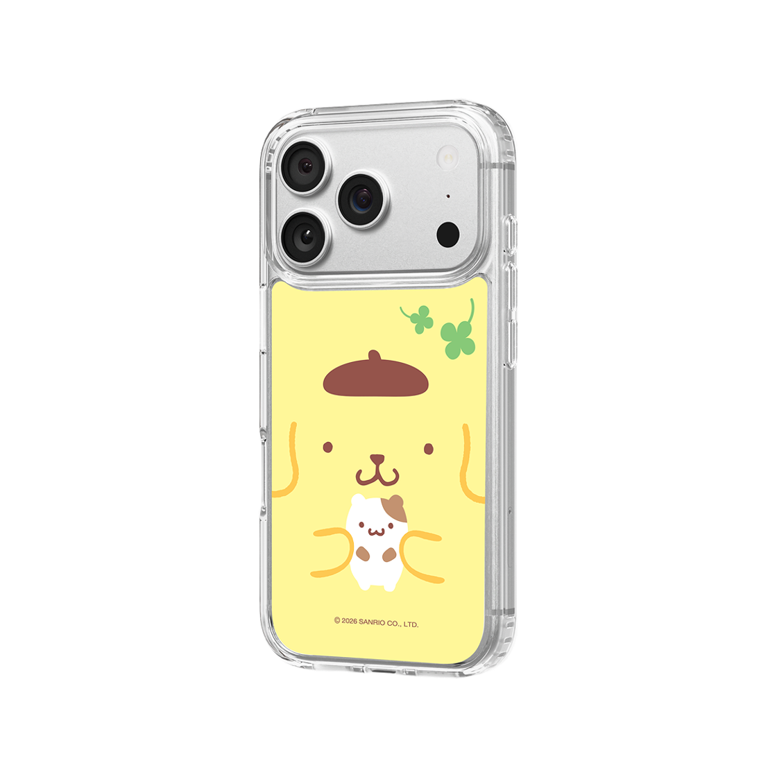 폼폼푸린 얼굴 클리어 마그넷 케이스 for iPhone17 Series(POMPOMPURIN Face Clear Magnet Case for iPhone17 Series) - 5