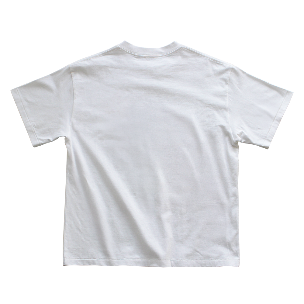 메인부스 X KISS 슈팅스타 티셔츠 화이트(MAINBOOTH X KISS Shooting Star T-shirt White) - 2