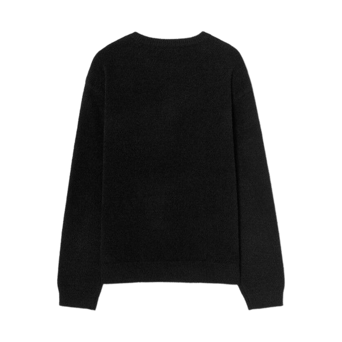 에잇세컨즈 헨리넥 니트 풀오버 블랙(8seconds Henley Neck Knit Pullover Black) - 2