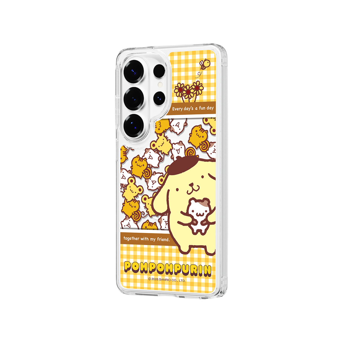 폼폼푸린 스낵키 클리어 마그넷 케이스 for Galaxy S26 Series(POMPOMPURIN Snacky Clear Magnet Case for Galaxy S26 Series) - 4