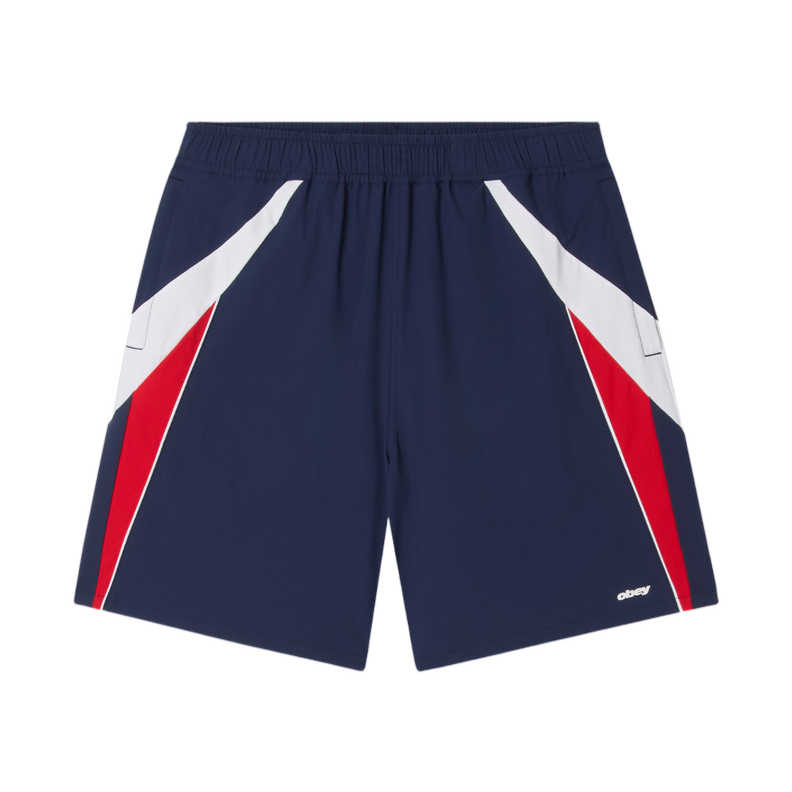 오베이 온셋 쇼츠 네이비 멀티(Obey Onset Shorts Navy Multi)