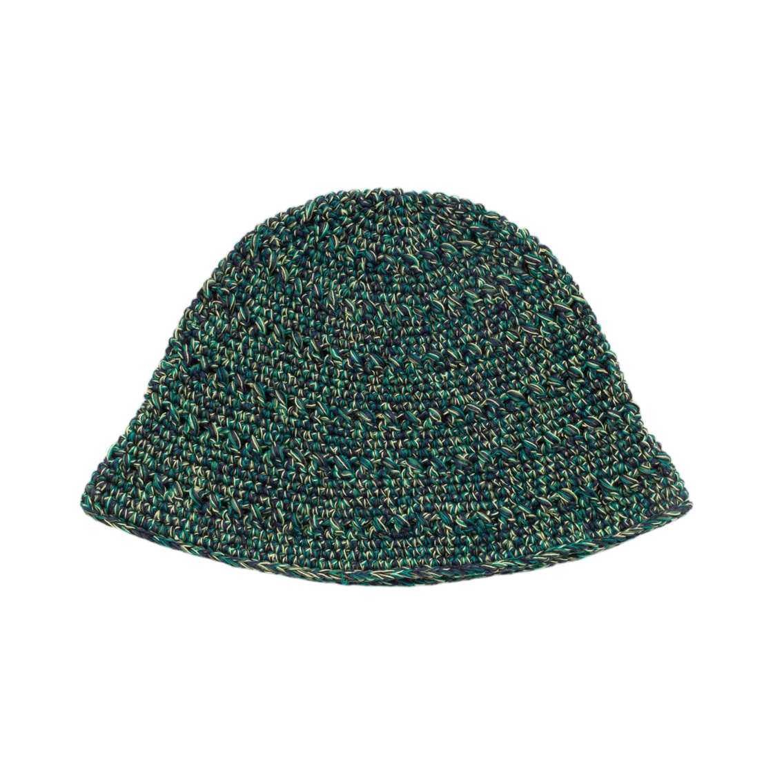 스투시 헴프 스탁 니트 버킷햇 햇 멀티 그린(Stussy Hemp Stock Knit Bucket Hat Multi Green) - 2