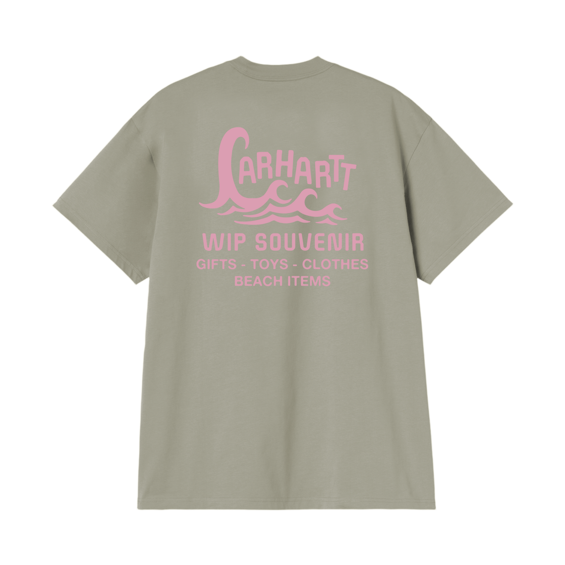 칼하트 WIP 숏슬리브 웨이브 티셔츠 쉐이디 그린(Carhartt WIP S/S Waves T-Shirt Shady Green) - 2