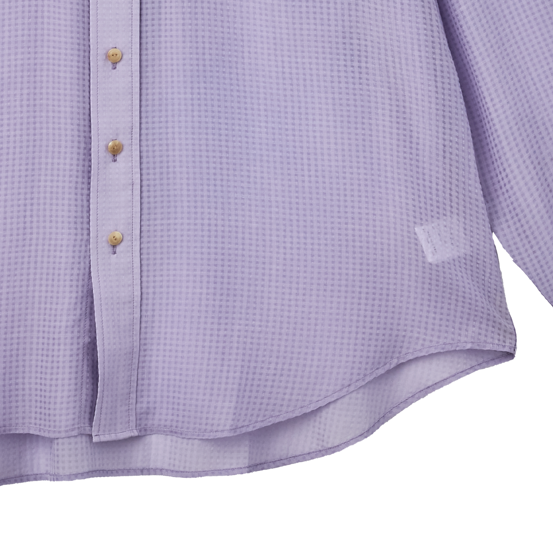 세븐 바이 세븐 스마일 포켓 시어 웨스턴 셔츠 퍼플 - 26FW(Seven By Seven Smile Pocket Sheer Western Shirts L/S Purple - 26FW) - 5