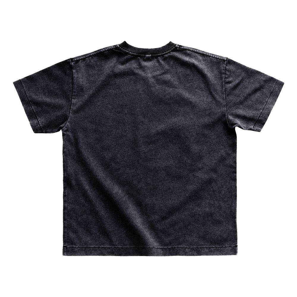 메인부스 X KISS 락 서커스 티셔츠 차콜(MAINBOOTH X KISS Rock Circus T-shirt Charcoal) - 2