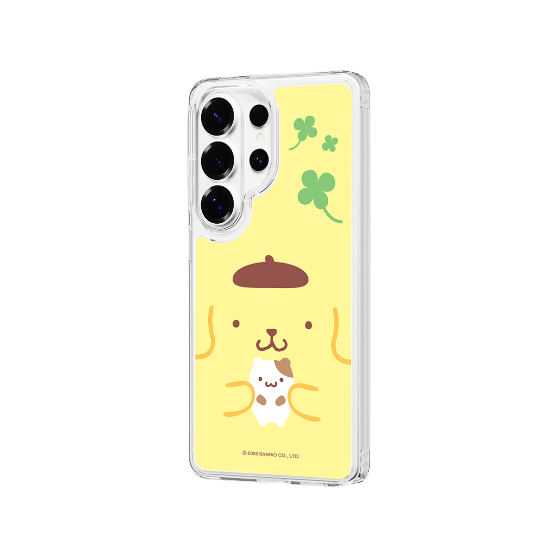 폼폼푸린 얼굴 클리어 마그넷 케이스 for Galaxy S26 Series(POMPOMPURIN Face Clear Magnet Case for Galaxy S26 Series) - 4