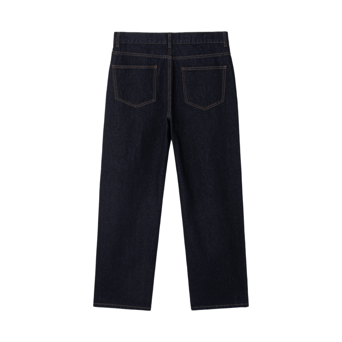 에잇세컨즈 에센셜 세미와이드핏 데님 팬츠 네이비(8seconds Essentials Semi Wide Fit Denim Pants Navy) - 2