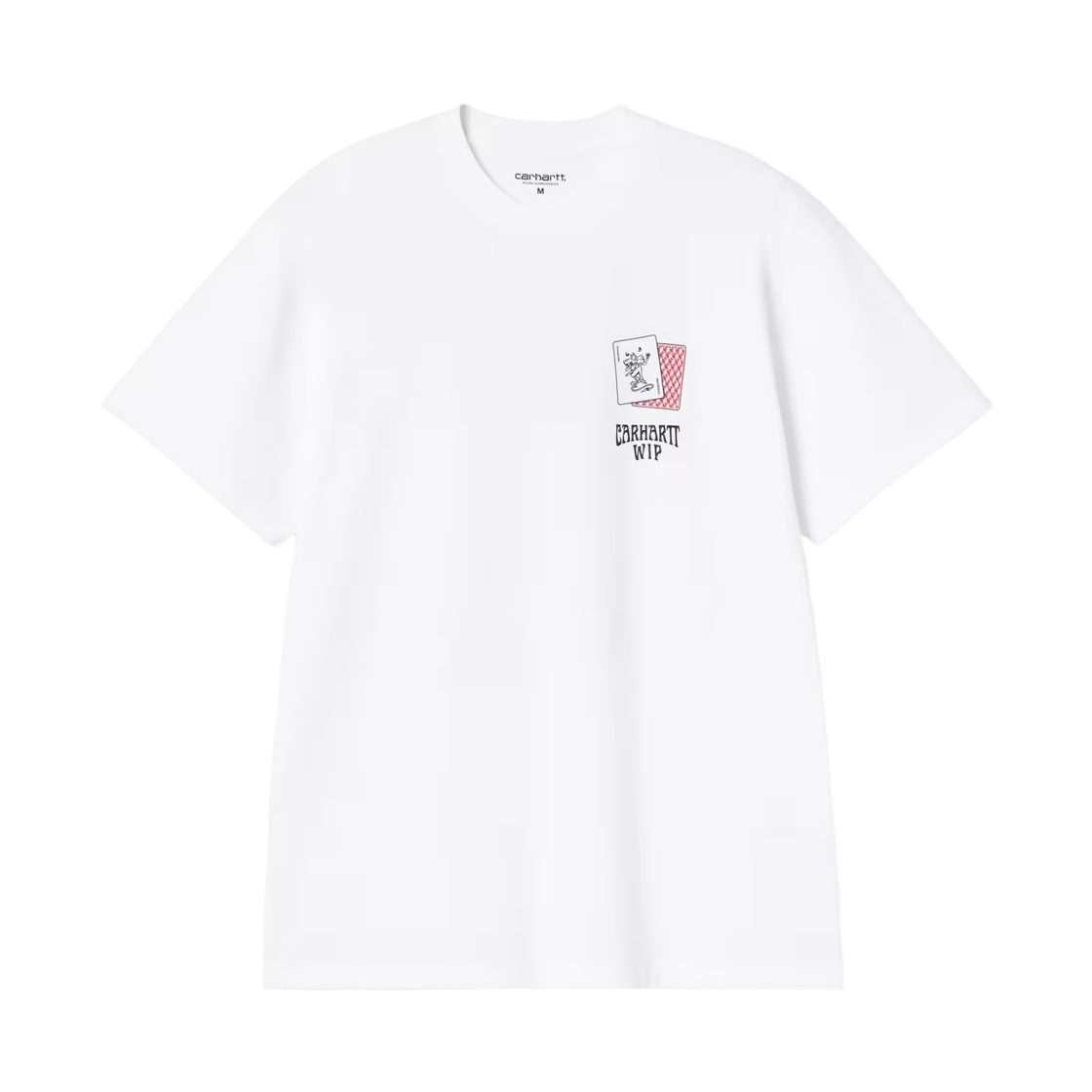 I036895-02-XX Carhartt WIP S/S Playing Card T-Shirt White