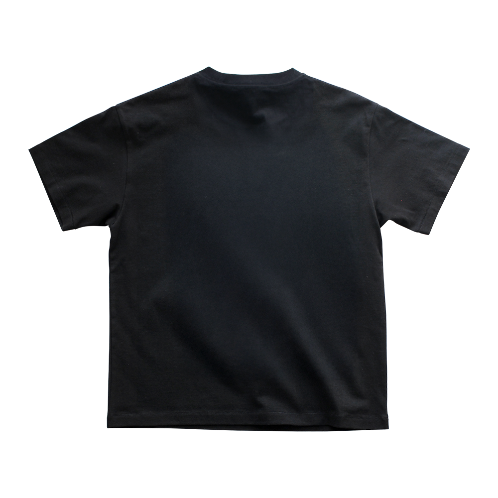 메인부스 X KISS 블루 라이트닝 티셔츠 블랙(MAINBOOTH X KISS Blue Lightning T-shirt Black) - 2