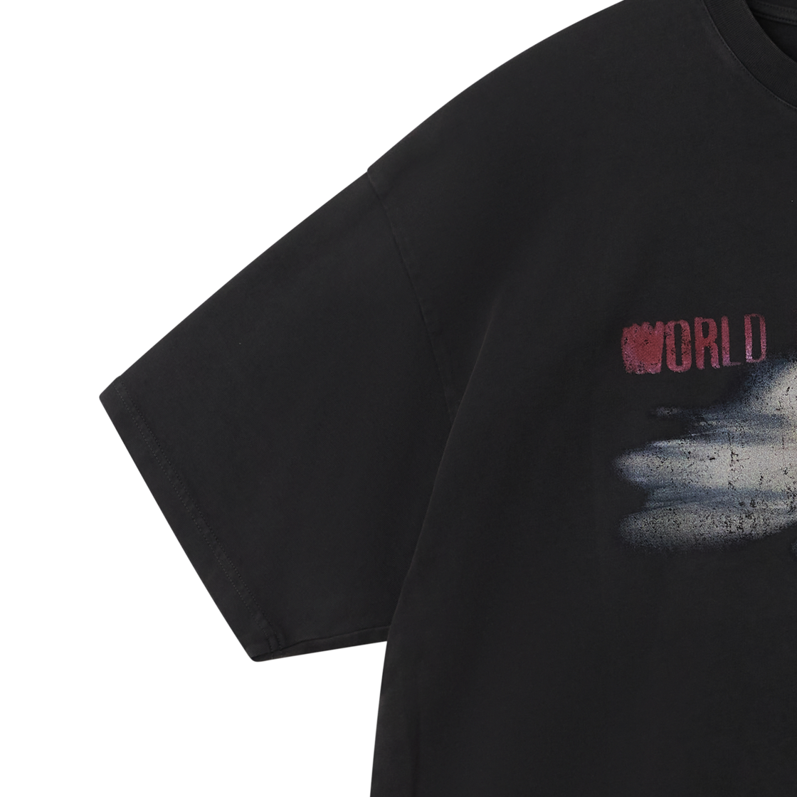 안테 베를린 월드 투어 티셔츠 2026 워시드 블랙 - 26FW(Ante Berlin World Tour T-Shirt 2026 Washed Black - 26FW) - 4