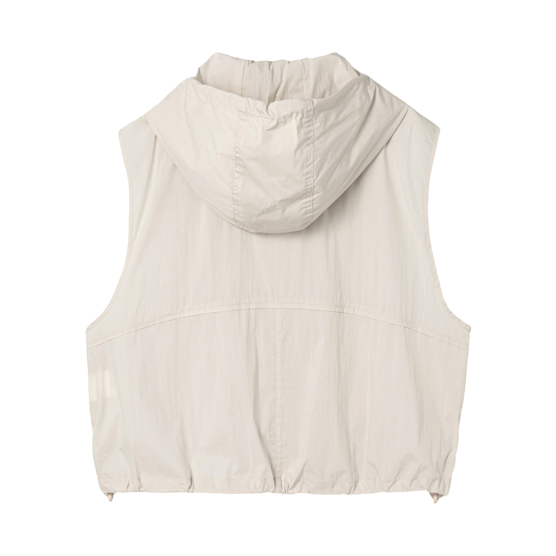 (W) 에잇세컨즈 스트링 후드 베스트 아이보리((W) 8seconds String Hoodie Vest Ivory) - 2