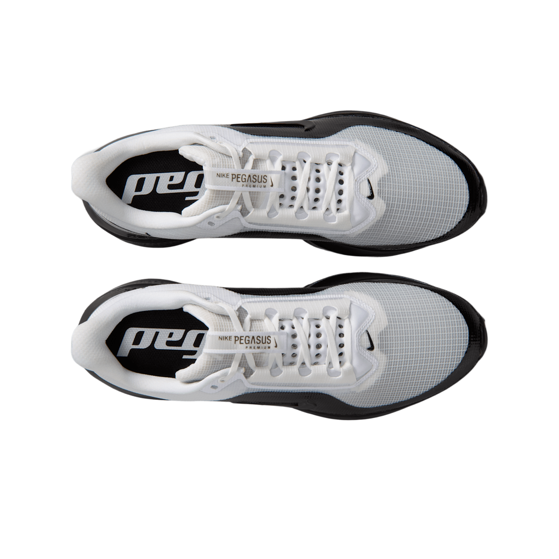 나이키 페가수스 프리미엄 화이트 앤 블랙(Nike Pegasus Premium White and Black) - 2