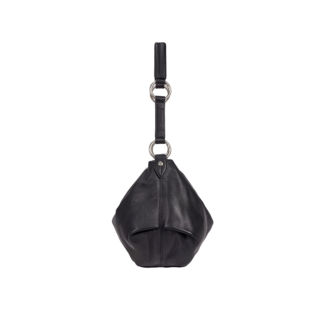 분크 하프문 아타쉬 숄더 미듐 블랙(vunque Halfmoon Attache Shoulder M Black) - 4