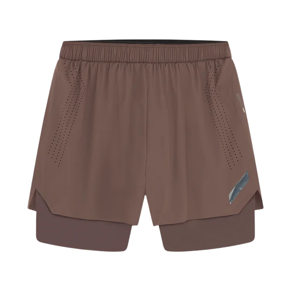 소어 러닝 듀얼 런 쇼츠 다크 토프(Soar Running Dual Run Shorts Dark Taupe)