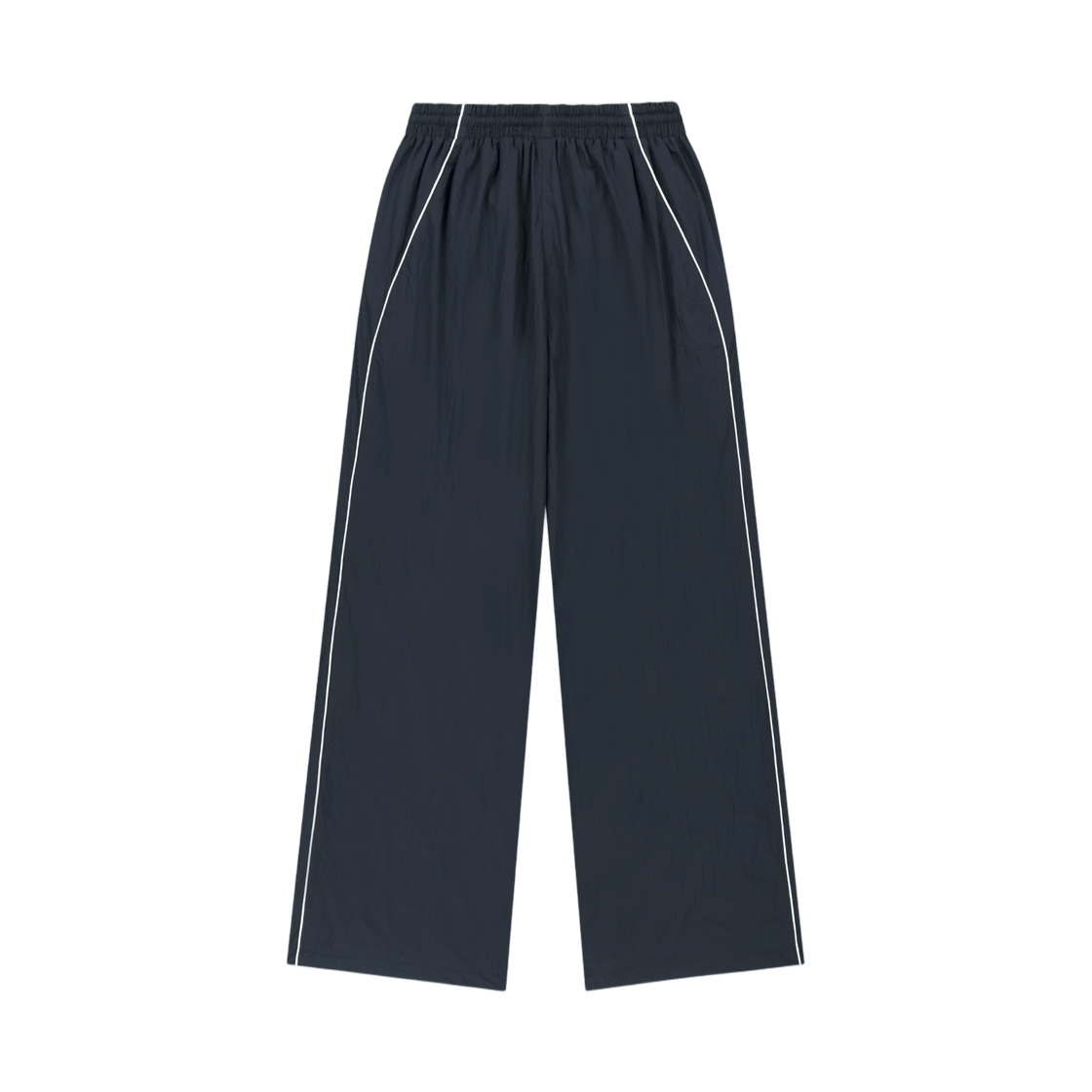 (W) 마뗑킴 마틴 16 로고 트랙 팬츠 네이비((W) Matin Kim Matin 16 Logo Track Pants In Navy) - 2