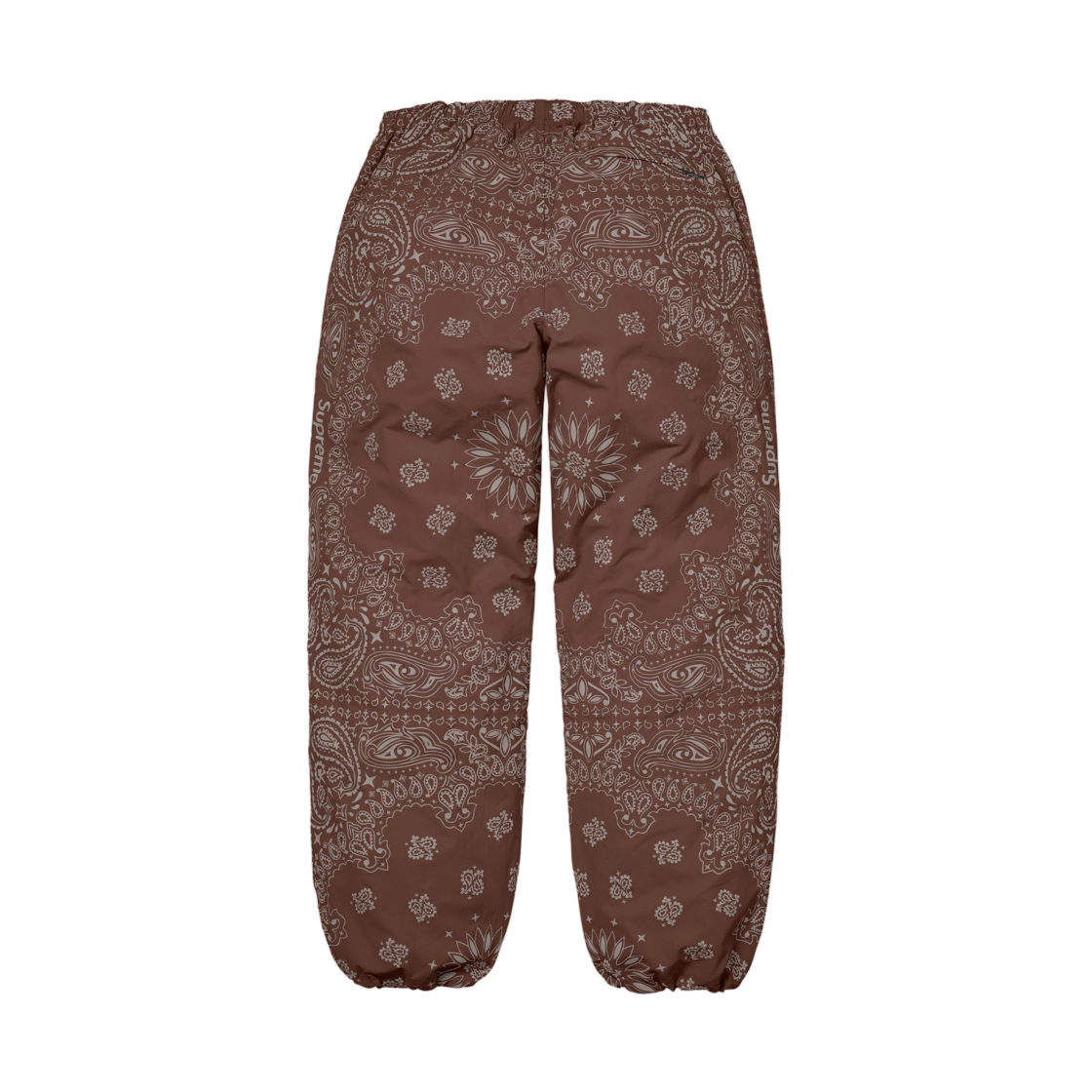 슈프림 리플렉티브 반다나 트랙 팬츠 브라운 - 26SS(Supreme Reflective Bandana Track Pant Brown - 26SS) - 2