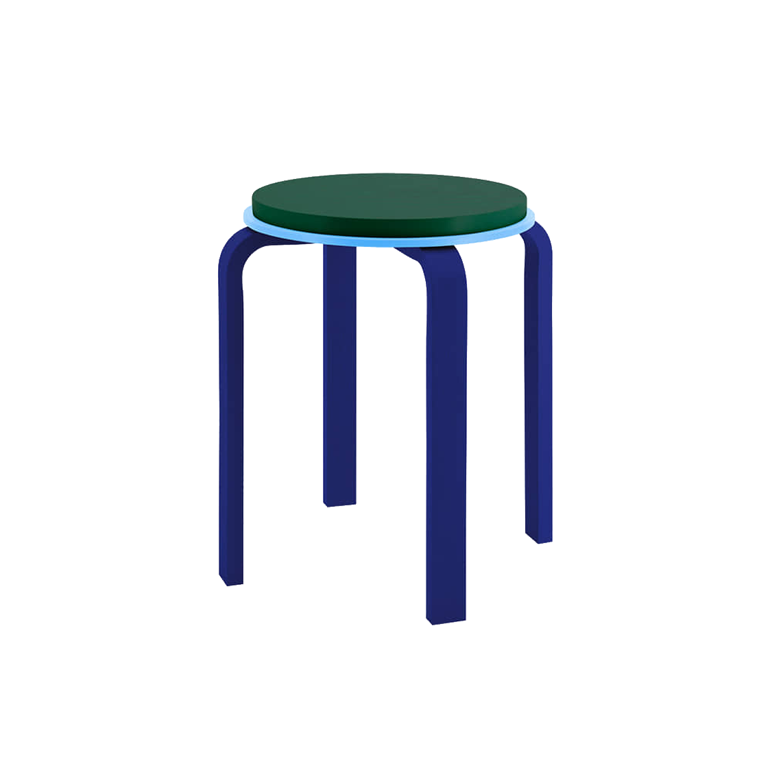 리멤버 맥스 스툴 블루 XHO01(Remember Max Stool Blue)