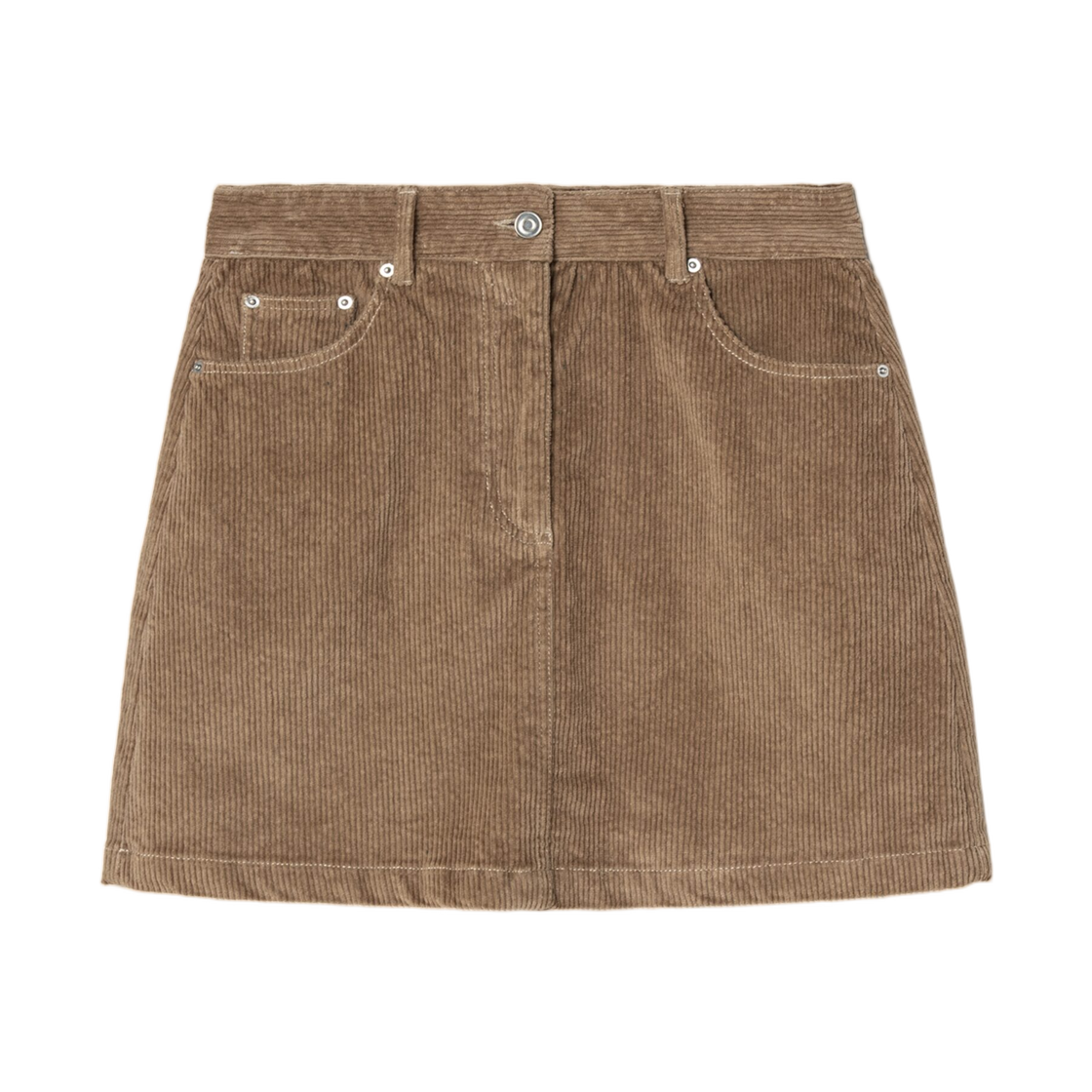 (W) 에잇세컨즈 코듀로이 미니 스커트 베이지((W) 8seconds Corduroy Mini Skirt Beige)