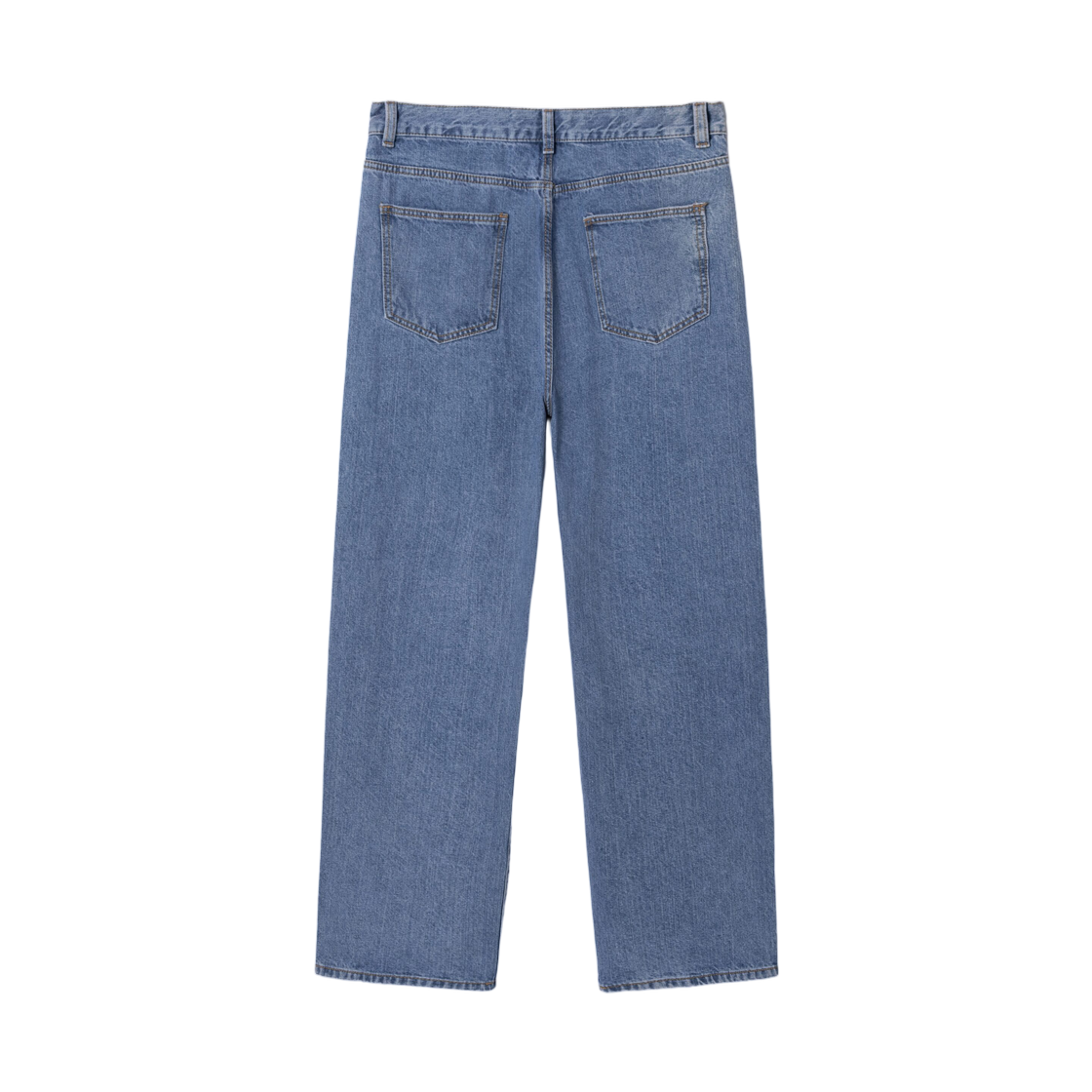 에잇세컨즈 루즈 스트레이트핏 데님 팬츠 블루(8seconds Loose Straight Fit Denim Pants Blue) - 2