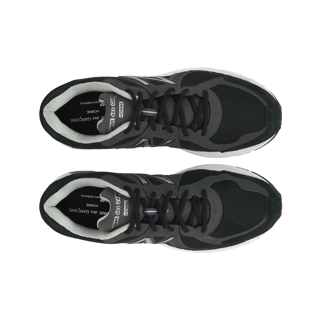 뉴발란스 x 꼼데가르송 옴므 860v2 블랙 화이트(New Balance x Comme des Garcons Homme 860v2 Black White) - 5