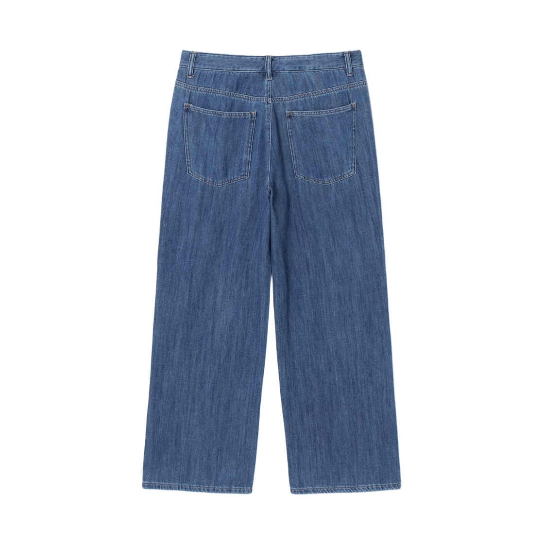 에잇세컨즈 슬럽 와이드핏 데님 팬츠 블루(8seconds Slub Wide Fit Denim Pants Blue) - 2