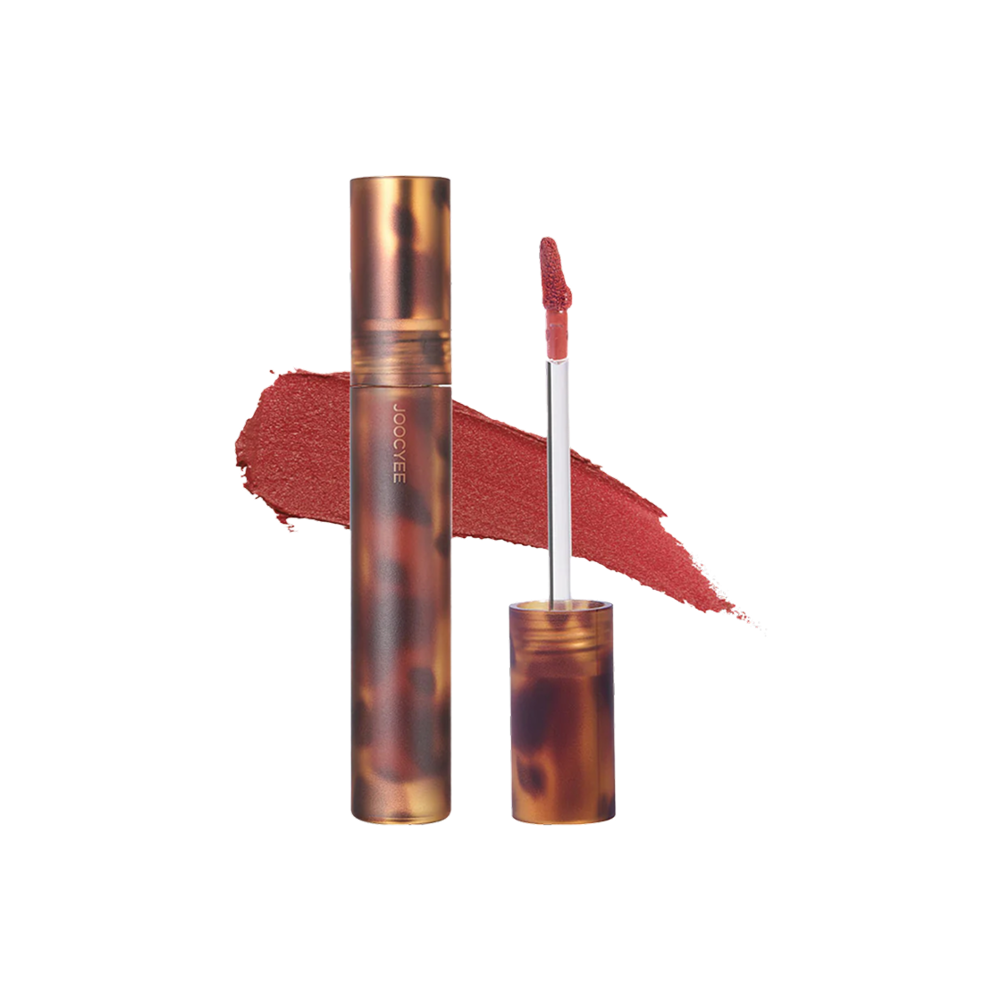 주씨 플러피 매트 립 글로스 V02 딥 씨 캐롤(Joocyee Fluffy Matte Lip Gloss V02 Deep Sea Carol)