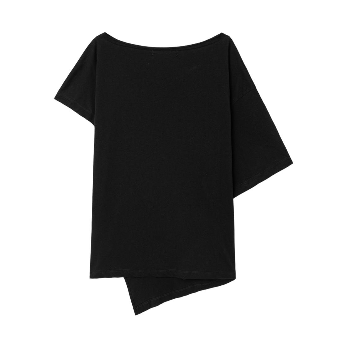 (W) 에잇세컨즈 루즈핏 오프숄더 그래픽 티셔츠 블랙((W) 8seconds Loose Fit Off Shoulder Graphic T-Shirt Black) - 2