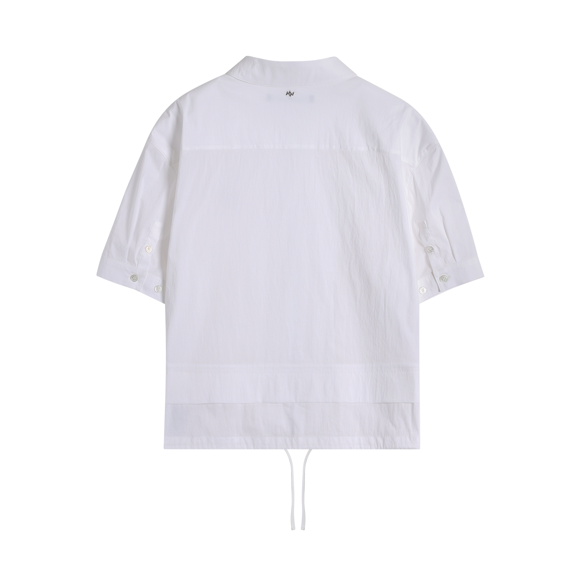 (W) 송지오 지제로 팬서 레이어드 집업 셔츠 화이트((W) SONGZIO ZZERO Panther Layered Zip Up Shirt White) - 2