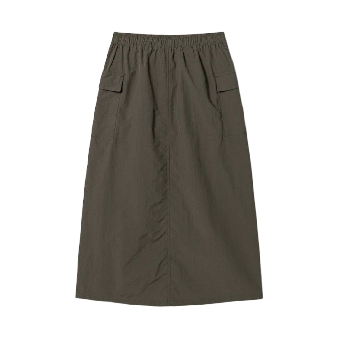 (W) 에잇세컨즈 카고 맥시 스커트 카키((W) 8seconds Cargo Maxi Skirt Khaki) - 2