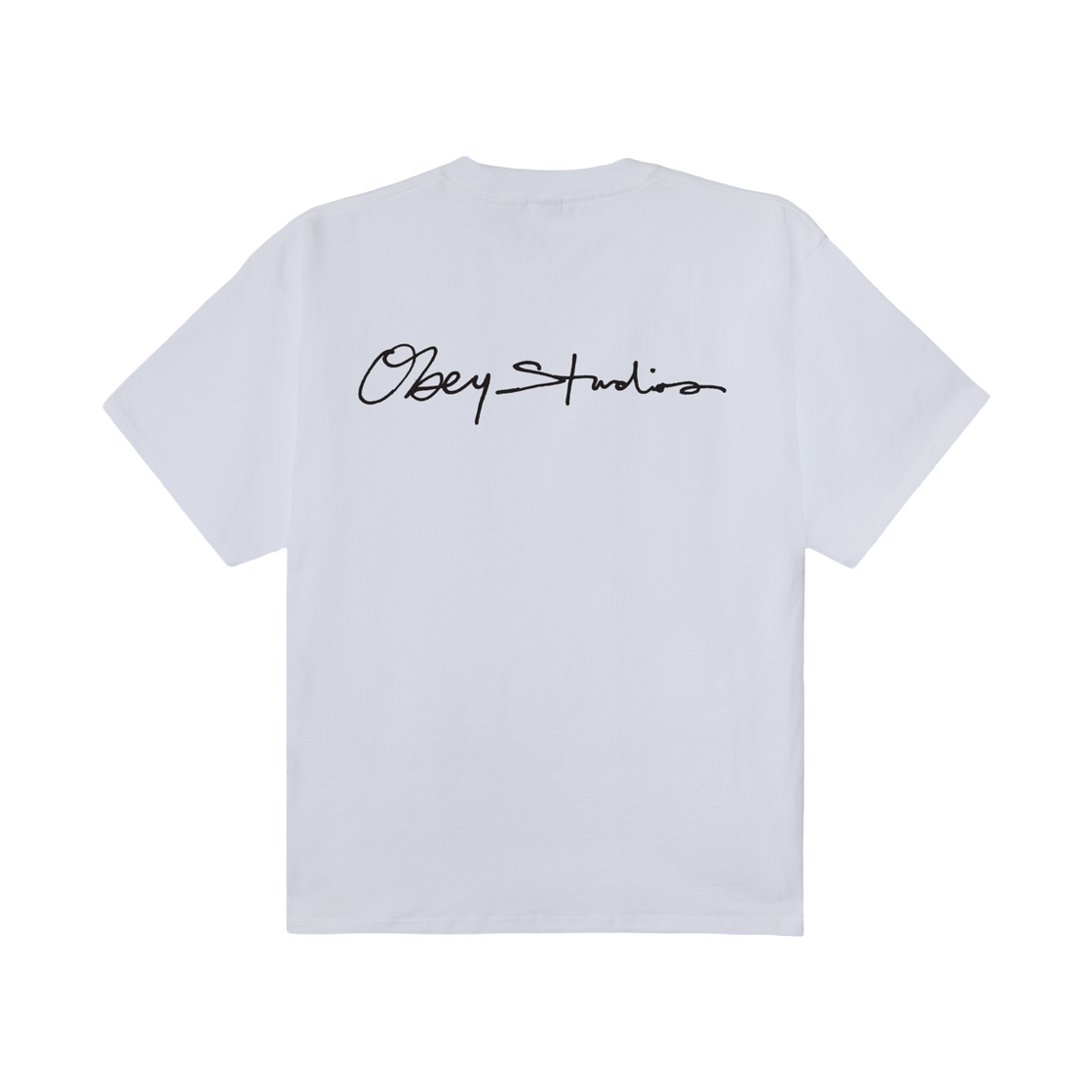 오베이 팜 헤비웨이트 티셔츠 화이트(Obey Palm Heavyweight T-Shirt White) - 1