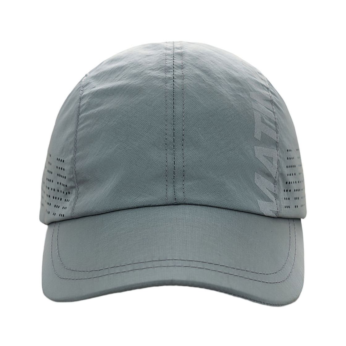 마뗑킴 메쉬 로고 스포티 캡 그레이(Matin Kim Mesh Logo Sporty Cap In Grey) - 1