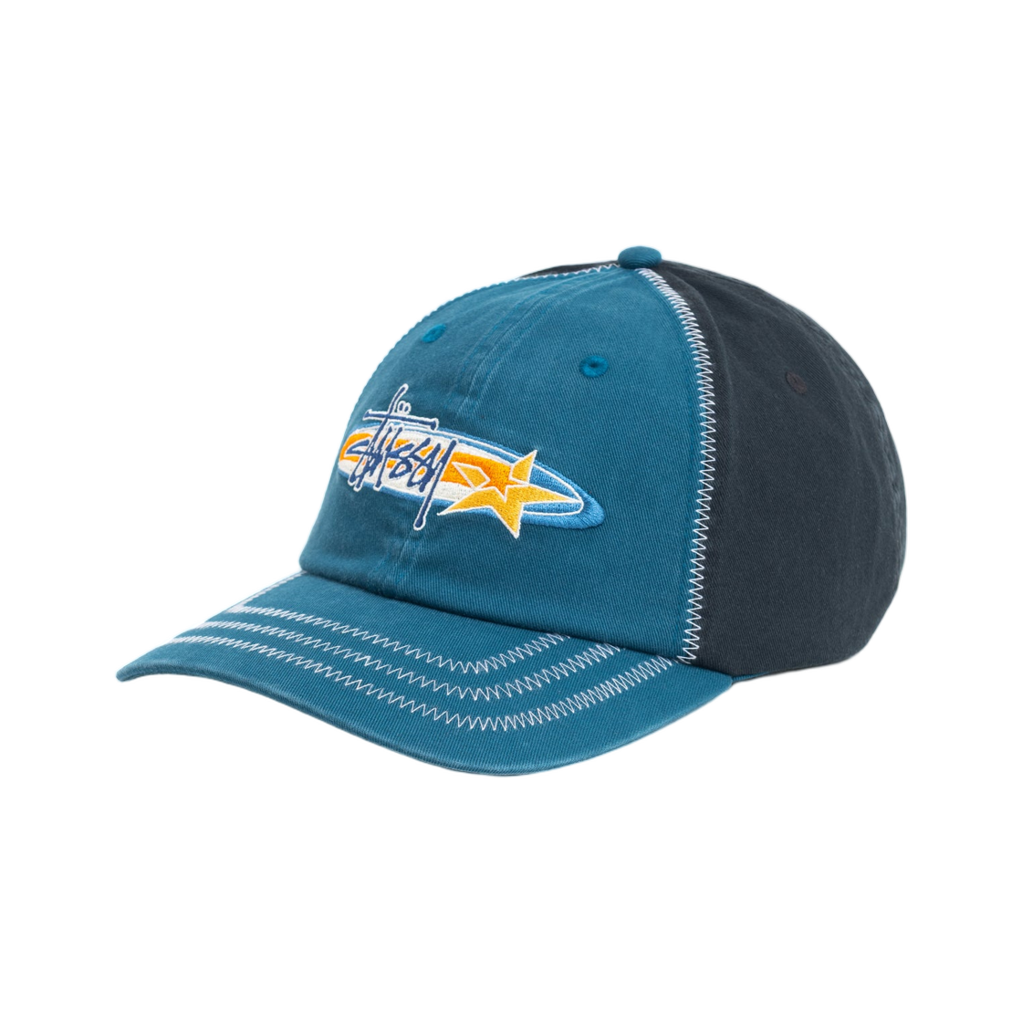 스투시 오발 스타 캡 블루(Stussy Oval Star Cap Blue) - 2
