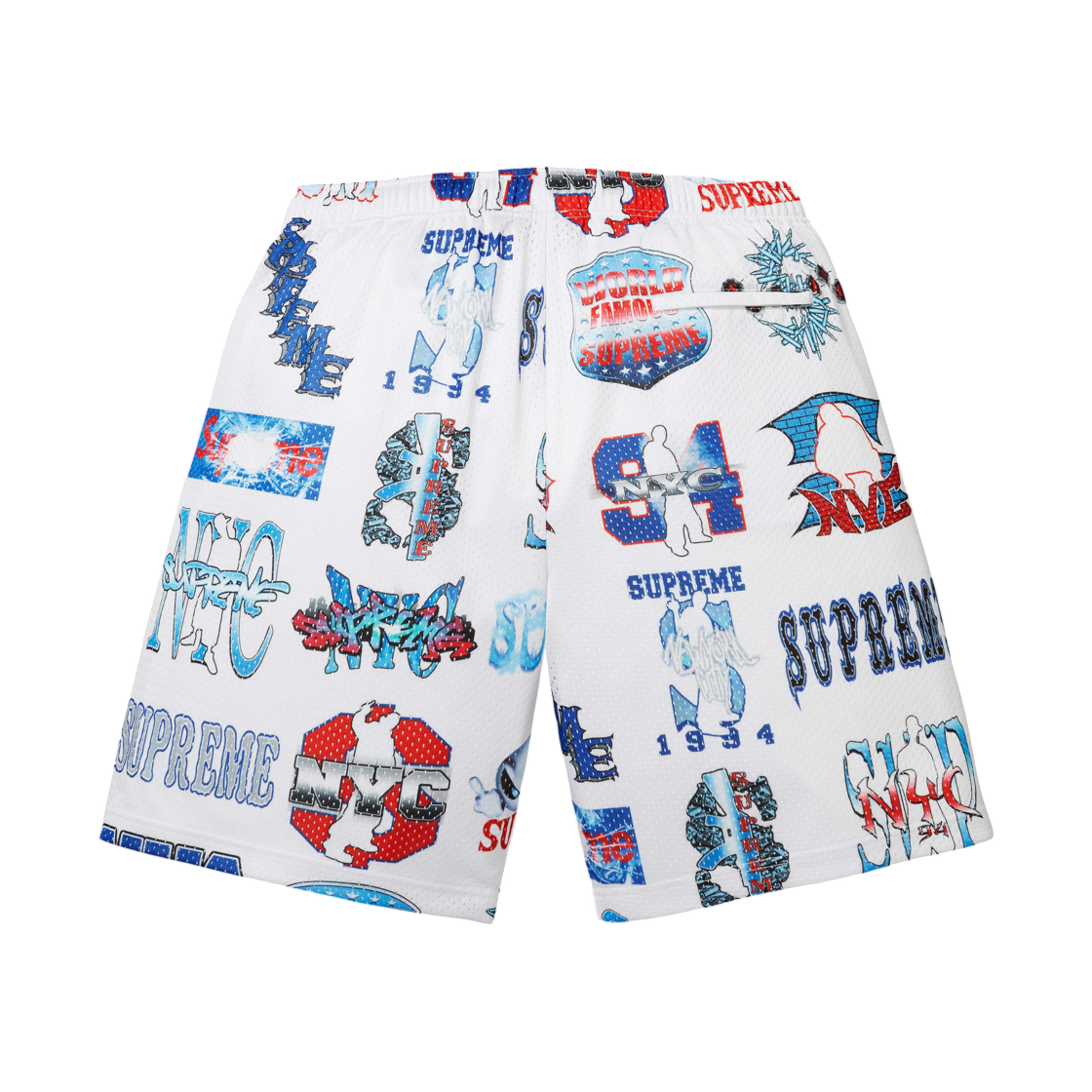 슈프림 플래쉬 메쉬 쇼츠 화이트 - 26SS(Supreme Flash Mesh Short White - 26SS) - 2