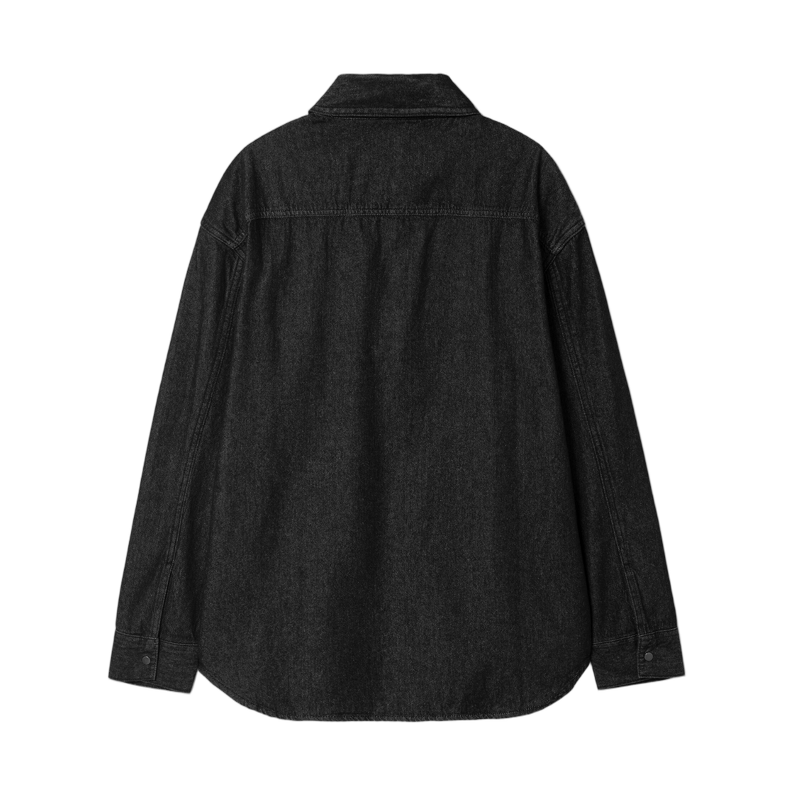 에잇세컨즈 루즈핏 워싱 데님 셔켓 블랙(8seconds Loose Fit Washing Denim Shirket Black) - 2