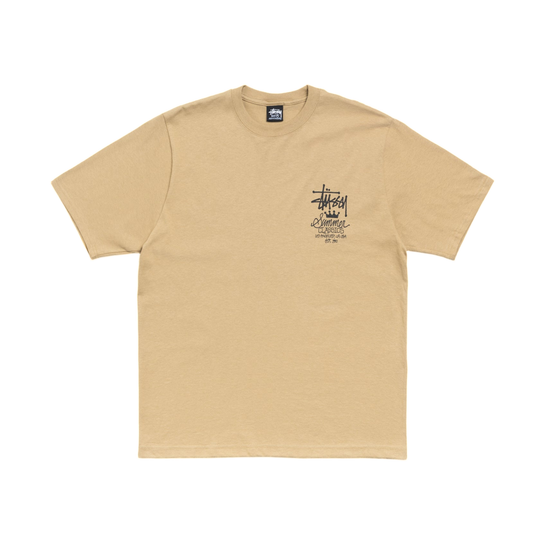 스투시 썸머 클래식 티셔츠 카키(Stussy Summer Classics T-Shirt Khaki) - 2