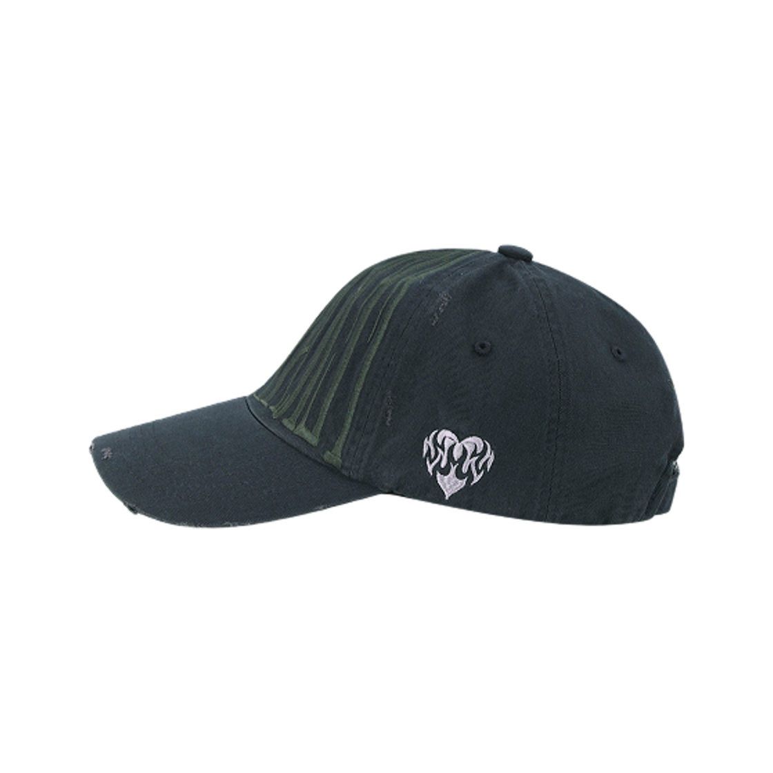 러브러브러브 FR 스틸 어라이브 6P 빈티지 볼캡 네이비(LUVLUVLUV FR Still Alive 6P Vintage Ball Cap NV) - 2