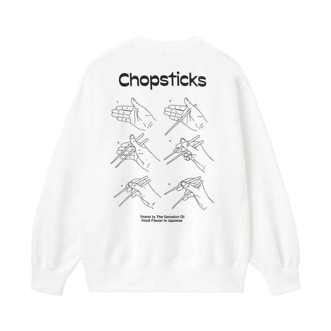GU x 유노스케 헤비웨이트 스웨트 풀오버 화이트(Gu x Yunosuke Heavyweight Sweat Pullover White) - 2